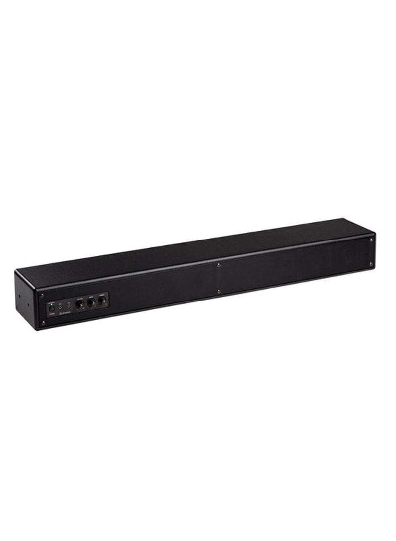 Korg SONICBAR-1 Stereo Keyboard Amplifier and Monitor Speaker | 4 Full-Range Drivers | Dual Stereo Inputs | Thru-Out | SEQUENZ Stand Mountable | Black - Image 3