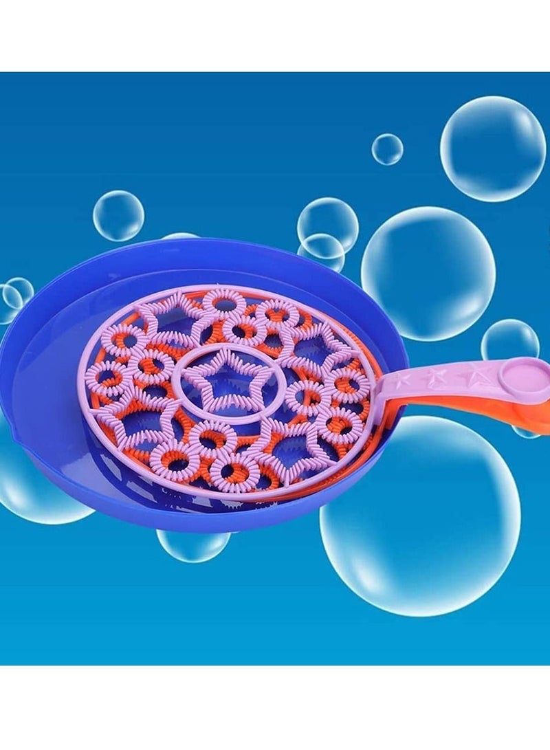 واي آند دي مجموعة Bubble Wand مع الحل الكبير Wands الملونة للأطفال ، اللعب الداخلي والخارجي بألوان عشوائية - Image 4