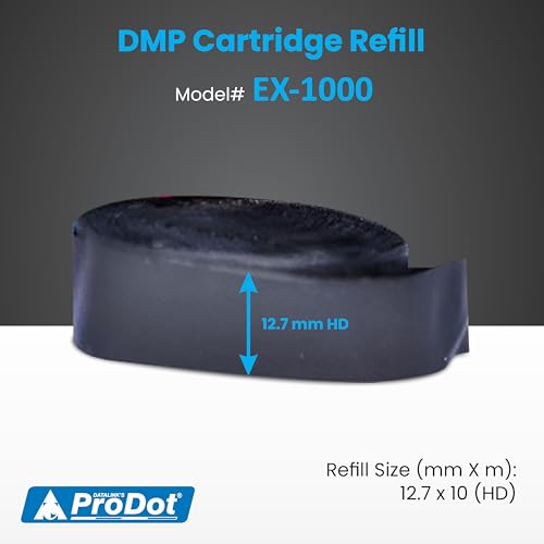 ProDot EX-1000 (12.7 x 10 Mtr) Ribbon for Dot Matrix Printer Cartridge (Pack of 10) - Image 2
