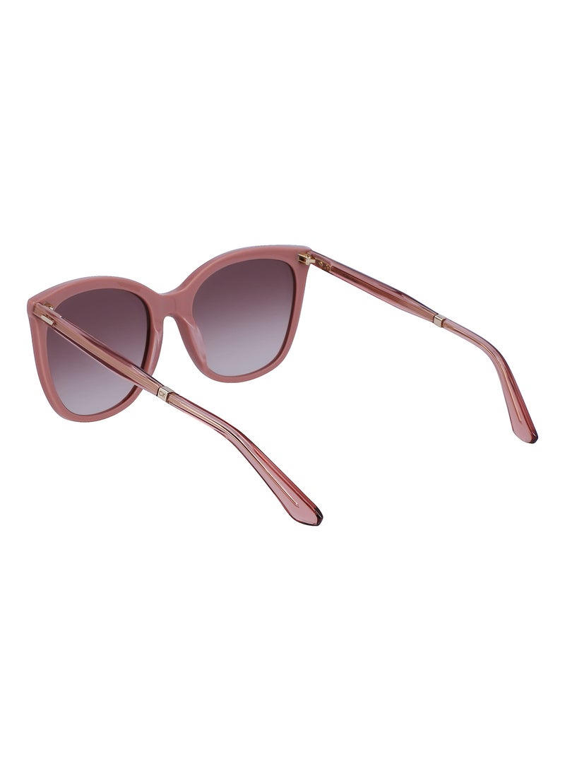 CALVIN KLEIN Women's Rectangular Sunglasses - CK23500S-601-5519 - Lens Size: 55 Mm - Image 5