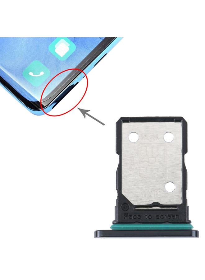 For OPPO Reno5 Pro 5G SIM Card Tray + SIM Card Tray (Black) - Image 4