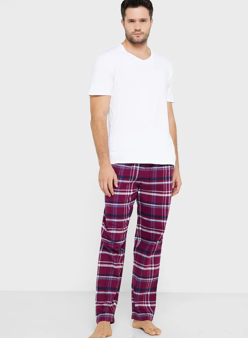 Marks & Spencer Checked Pyjama