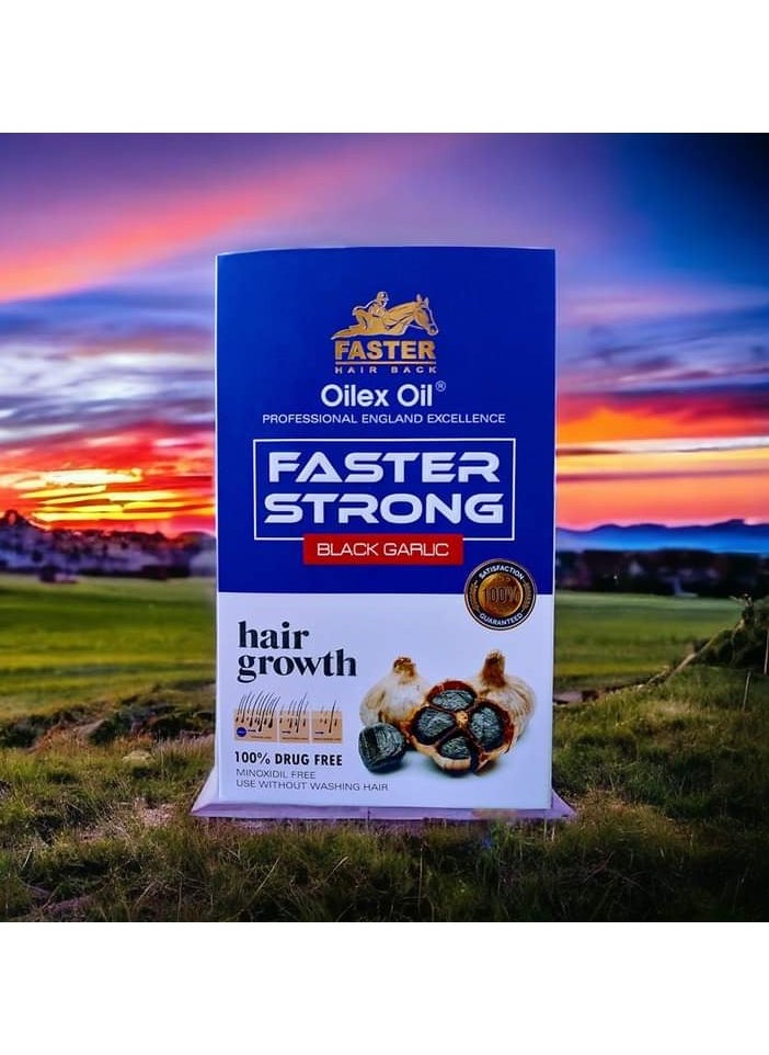 Faster - Faster Strong Black Garlic Oilex Oil Hair Growth -100 Ml - Image 1