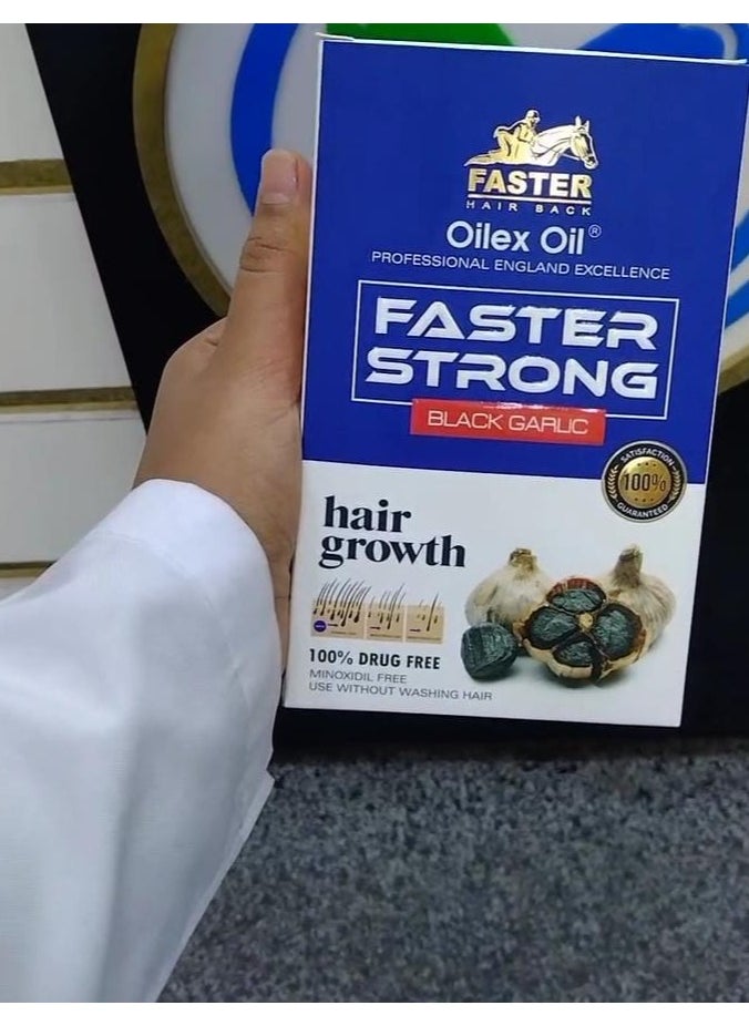 Faster - Faster Strong Black Garlic Oilex Oil Hair Growth -100 Ml - Image 1