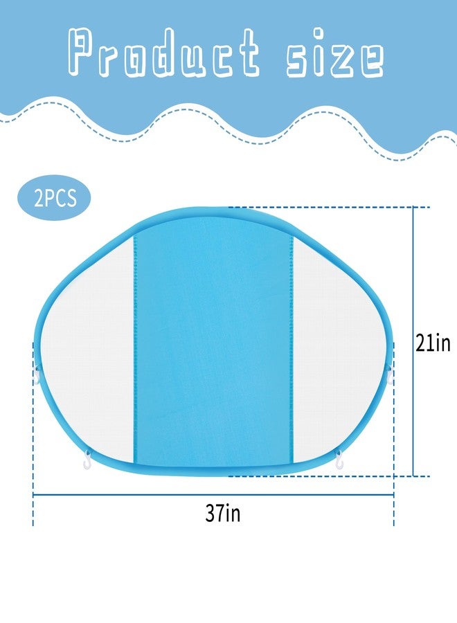 Adnee 2 Pack Baby Swim Float Removable Canopy-Sun Protection Canopy for Baby-UPF50+ Proof Canopy-Sunscreen Coating,Compatible for Mambobaby Floats - Image 2