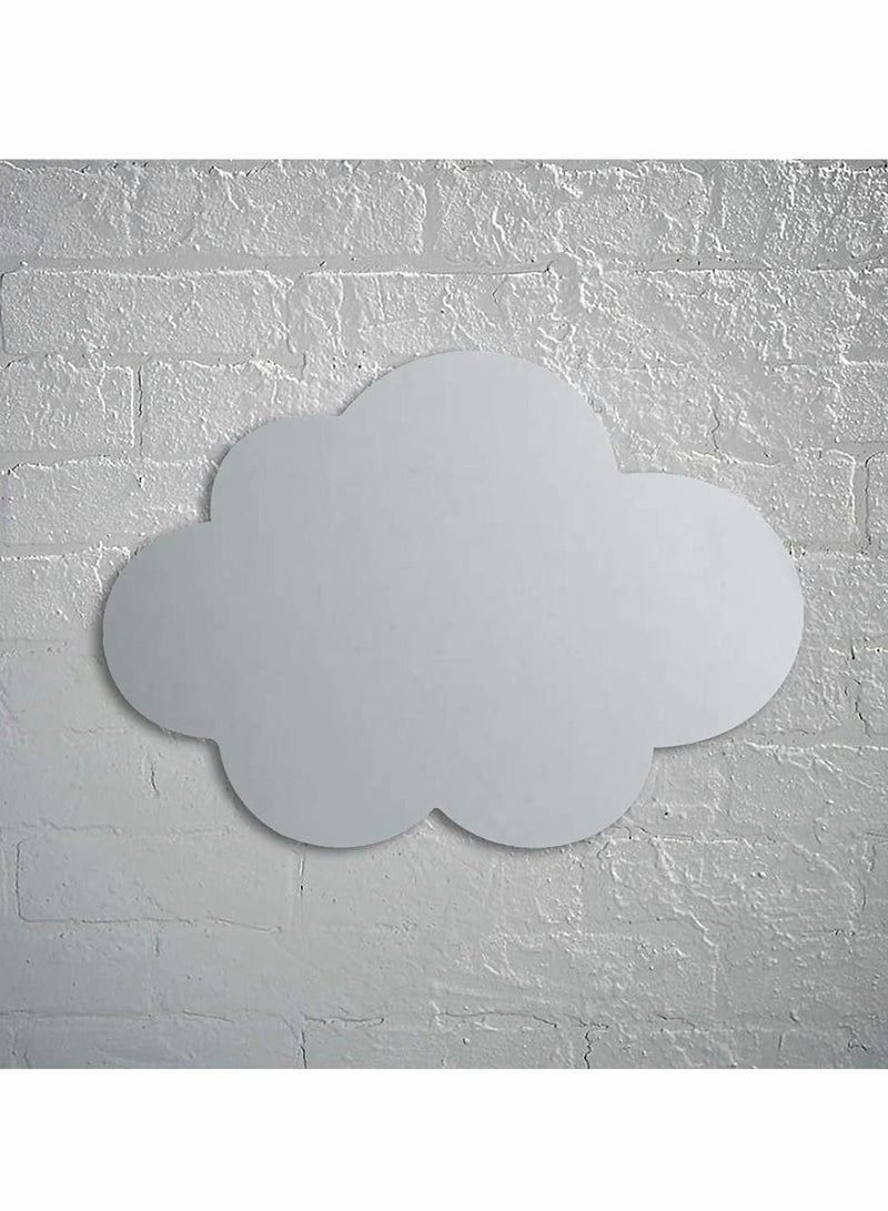 Excefore Irregular Mirror Decorative Desk Tabletop Acrylic Mirror With Wooden Wall-Mount Frameless Makeup Mirror Odd Shaped Mirror For Living Room Bedroom Entryway Bathroom Home Decor - Image 2