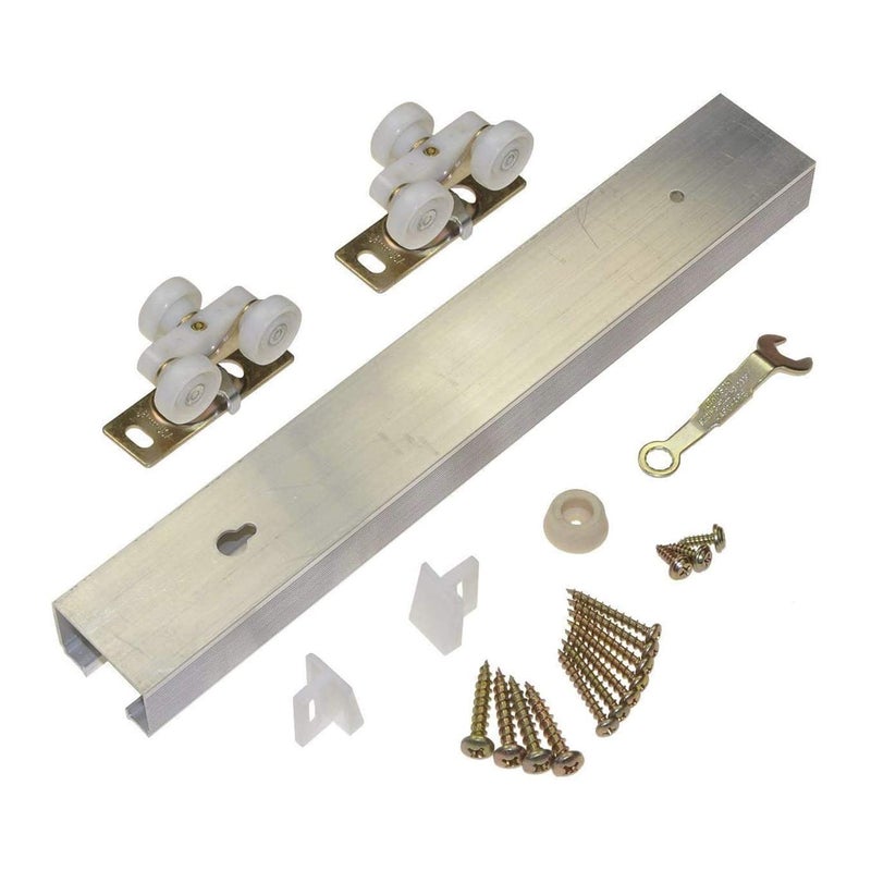 Johnson Hardware 100PD Commercial Grade Pocket/Sliding Door Hardware (60") - Image 1