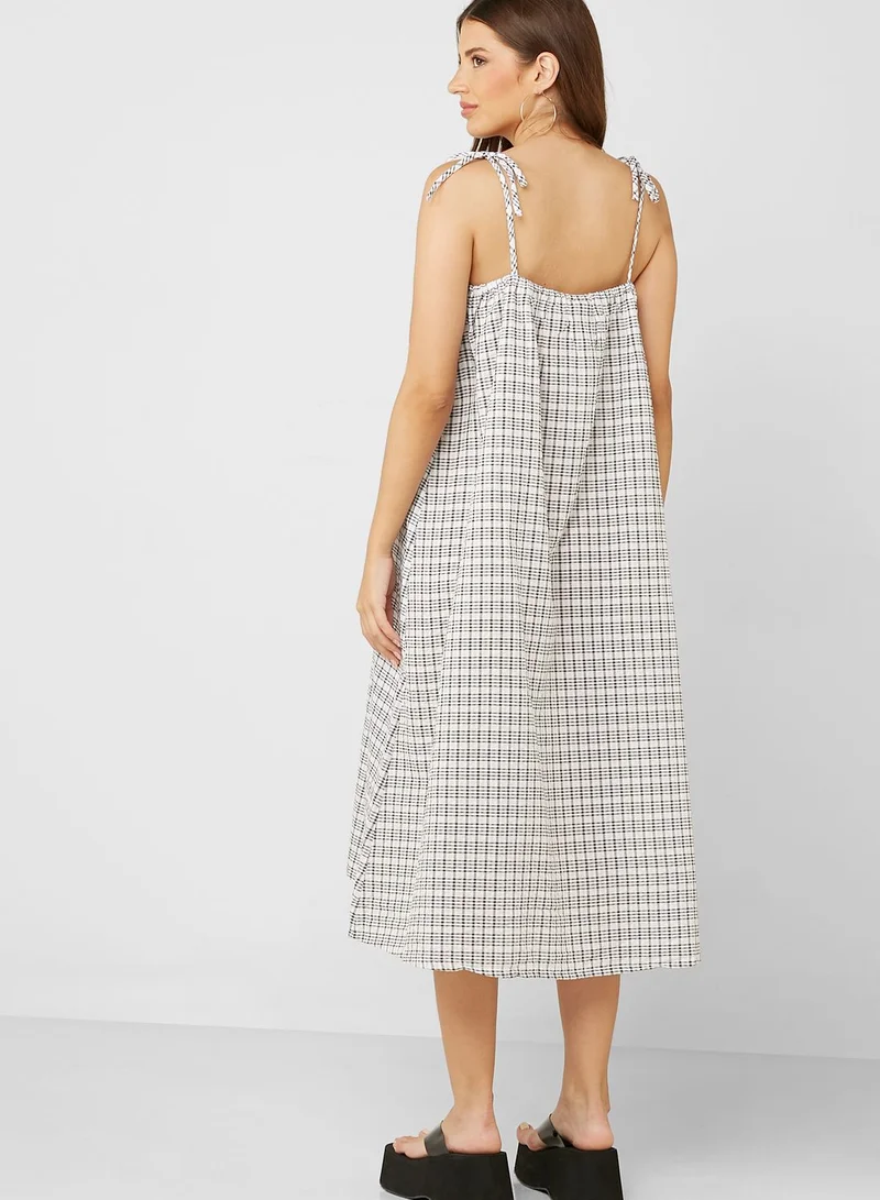 Topshop Petite Knitted Beachwear Dress