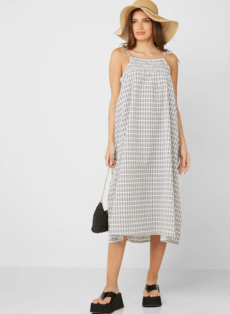 Topshop Petite Knitted Beachwear Dress