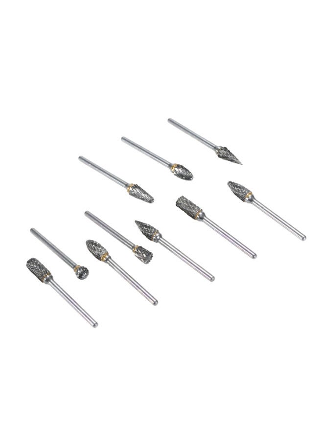 NIBEMINENT 10-Piece Carbide File Polishing Carving Tool  - Image 2