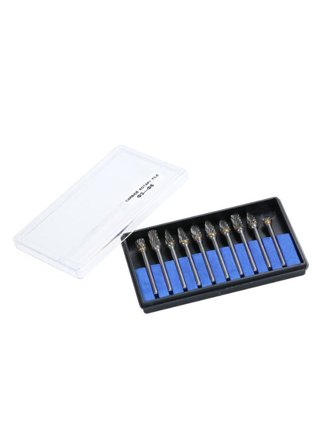 NIBEMINENT 10-Piece Carbide File Polishing Carving Tool  - Image 3