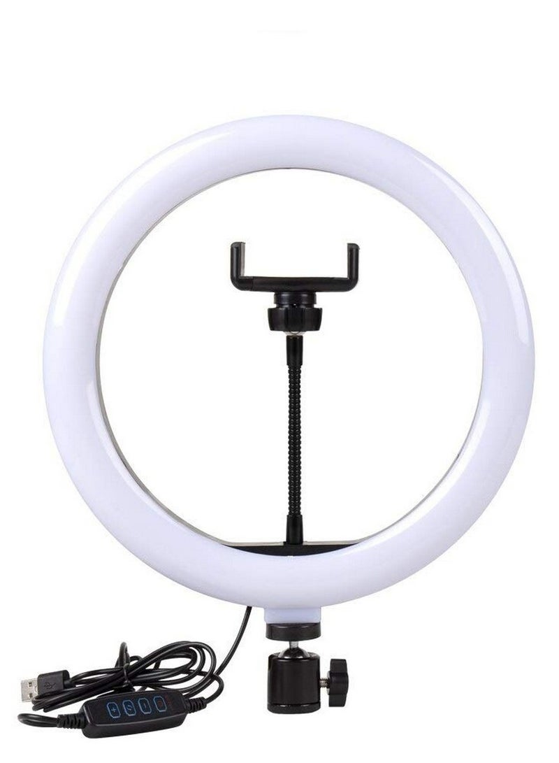 DUSALA LED Ring Light (14-inch) with Tripod Stand with Remote, Photography Dimmable Selfie Makeup - Image 1