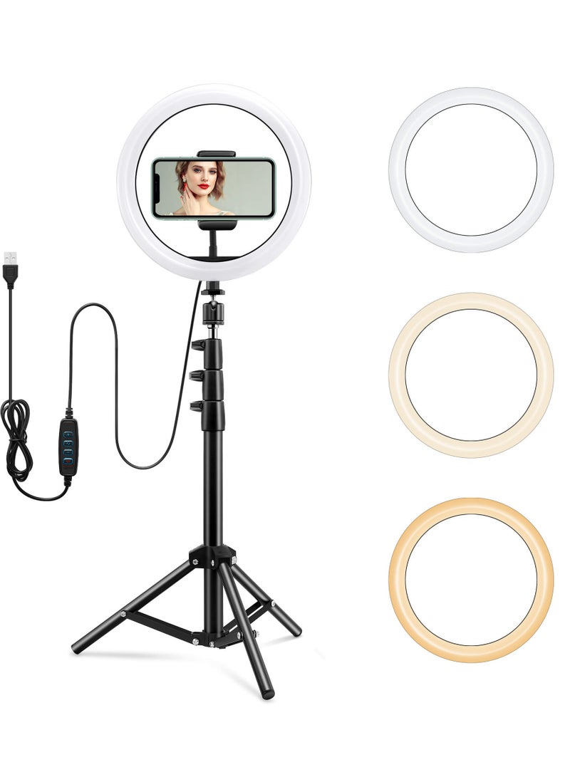 DUSALA LED Ring Light (14-inch) with Tripod Stand with Remote, Photography Dimmable Selfie Makeup - Image 2