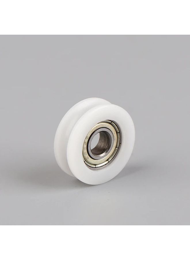 U Shaped Groove Nylon Door Window Slide Wheel 6x22x7mm Planar Bearing Pulley 1pc - Image 3