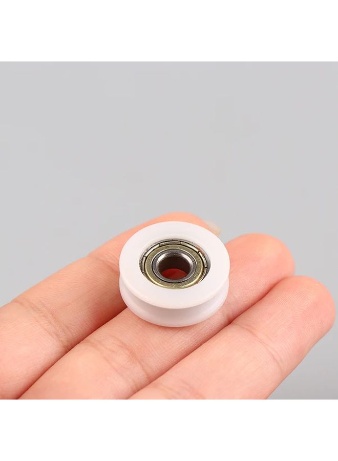 U Shaped Groove Nylon Door Window Slide Wheel 6x22x7mm Planar Bearing Pulley 1pc - Image 4