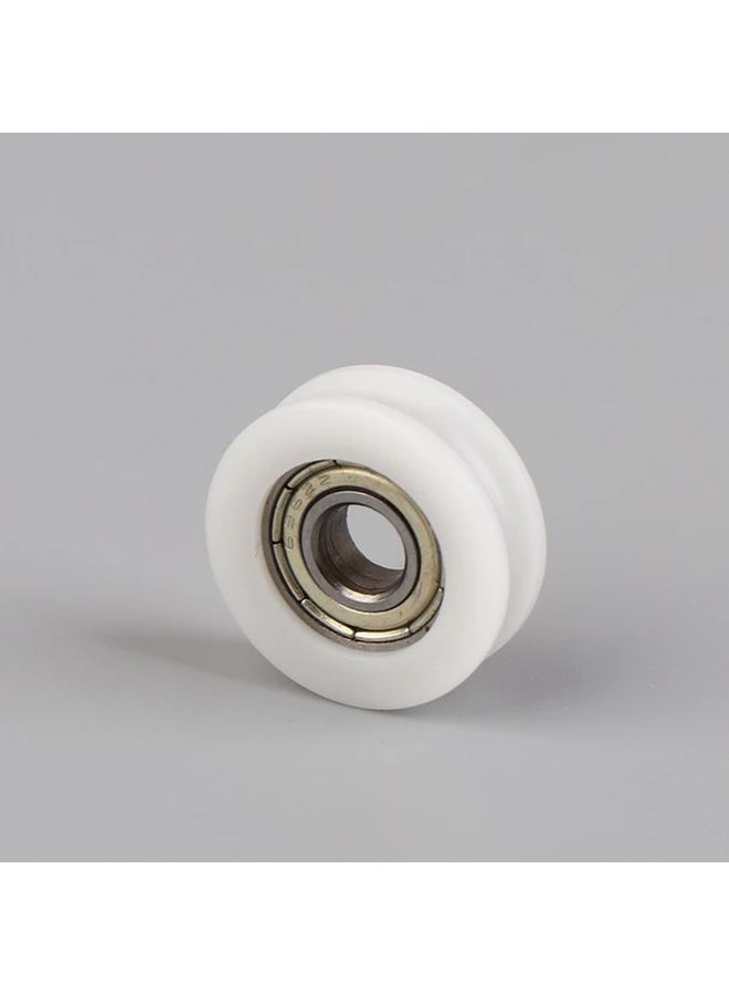 U Shaped Groove Nylon Door Window Slide Wheel 6x22x7mm Planar Bearing Pulley 1pc - Image 1
