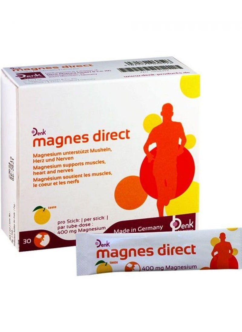 Denk - Magnes Direct 400Mg Oral Sachet 30'S - Image 1