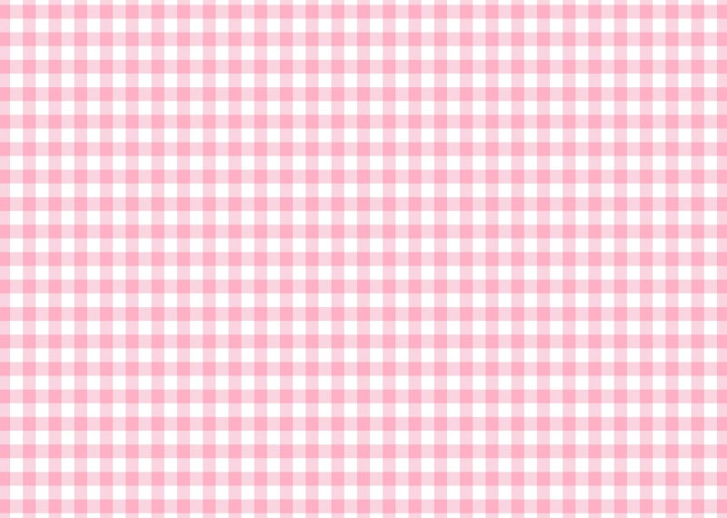 Loccor 7x5ft Fabric Pink and White Checkered Backdrop Classical Pink Gingham Background Plaid Picnic Tablecloth Decor Outdoor Picnic Birthday Party Supplies Photo Props - Image 1