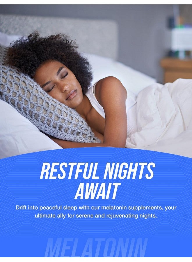 BulkSupplements.com Melatonin 10 mg Capsules - Melatonin for Adults, Sleep Supplement - 10mg Melatonin per Serving, 1 Capsule per Serving, 240 Capsules (Pack of 1) - Image 3