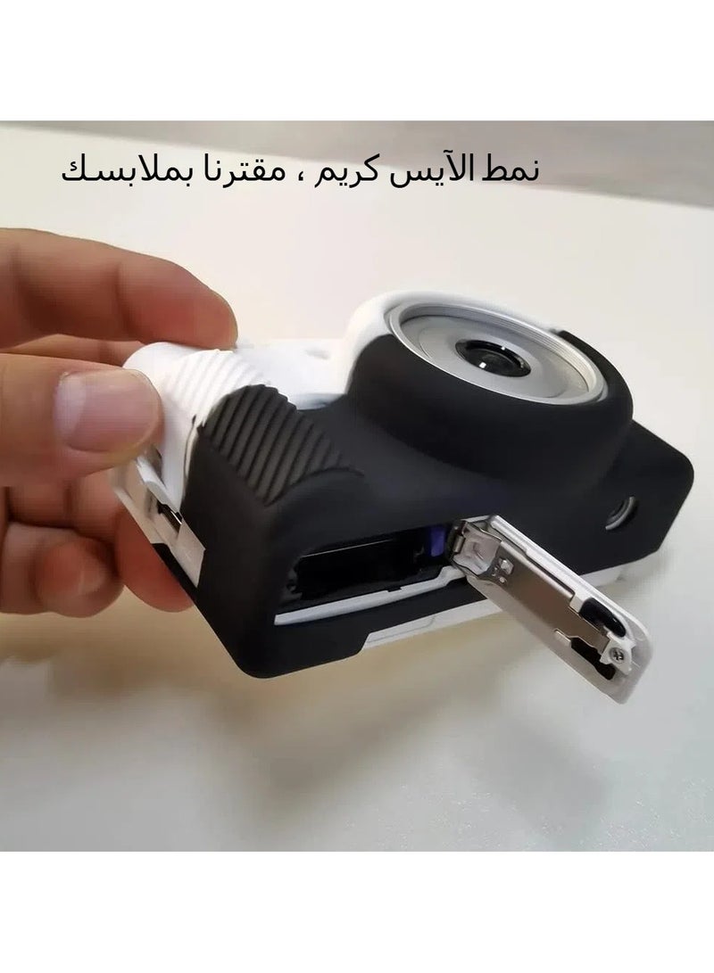 For Sony ZV-1F, ZV-1 II/ZV-1M2 Vlog Camera, ZV1F Camera Silicone Case, Scratch Resistant Ultra Thin Soft Case with ZV1 F Screen Protector - Image 2