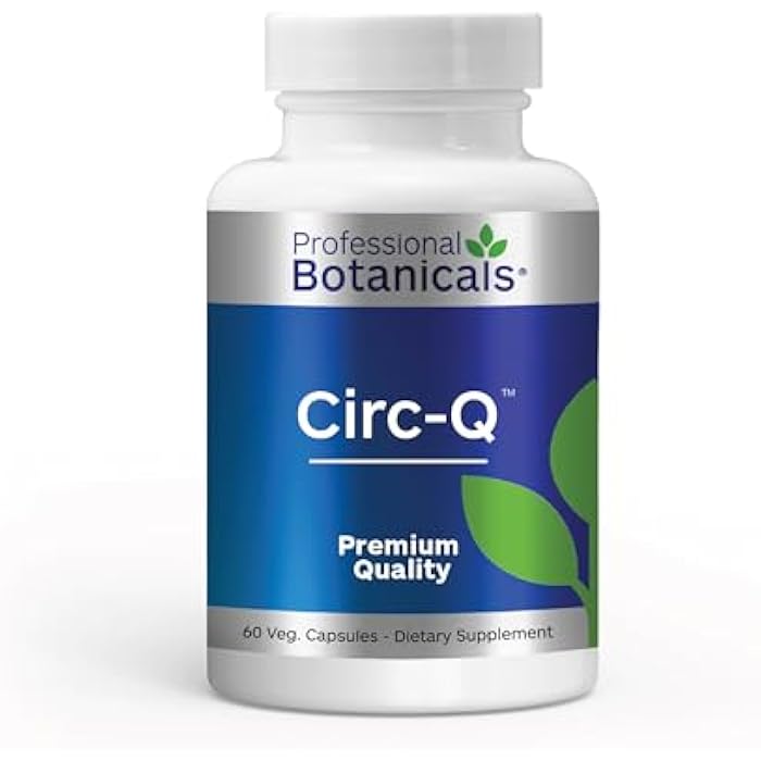 Professional Botanicals Circ-Q - Blood Circulation Support and Vein Health Supplement - 60 Vegetables Capsules - Image 1