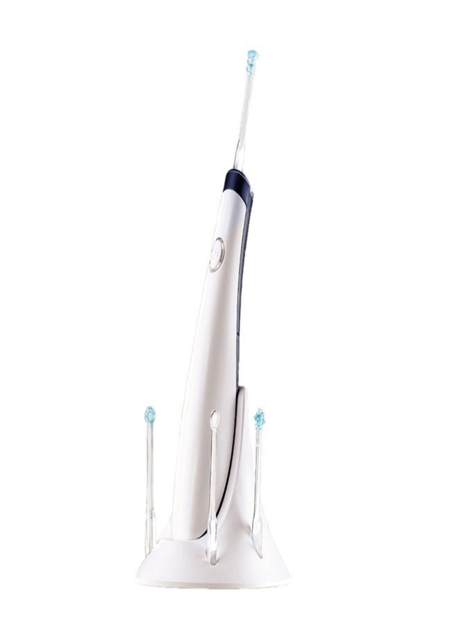 Electric Ear Cleaner Vibrating Ear Wax Remover with LED Light Ear Cleaning Tool Earpicks with 4 Replaceable Tips Portable Storage Base for Ear Canal Cleaning - Image 1
