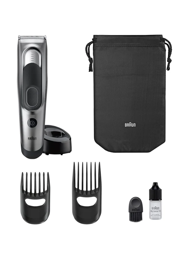 براون Hair Clipper HC5090  Ultimate Grooming Experience With Professional 17 Fittings Lengths