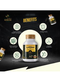 MARHAM HERBAL Slimmarm Tablets: Your Ultimate Solution to Support Healthy Weight Management & Fat Burner (60 Tablets)  - Image 3