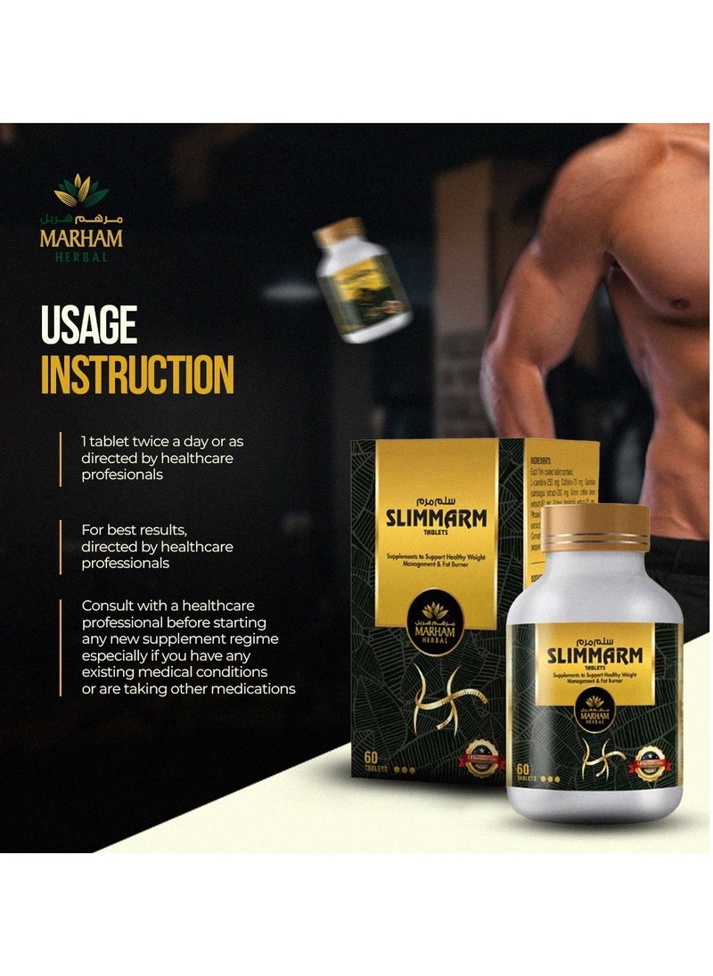 Slimmarm Tablets: Your Ultimate Solution to Support Healthy Weight Management & Fat Burner (60 Tablets) - pzsku/ZCB12C07DB61FEA2D2AC6Z/45/_/1738586330/09c74616-b4dd-4ddc-9c0f-86e20e8a2cbf