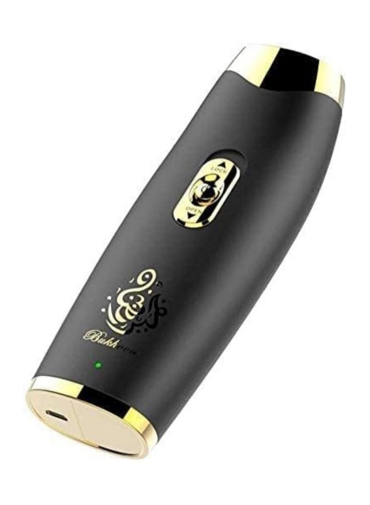 Bukhoor Electric Incense Diffuser Burner Black 19X8X7centimeter - Image 2