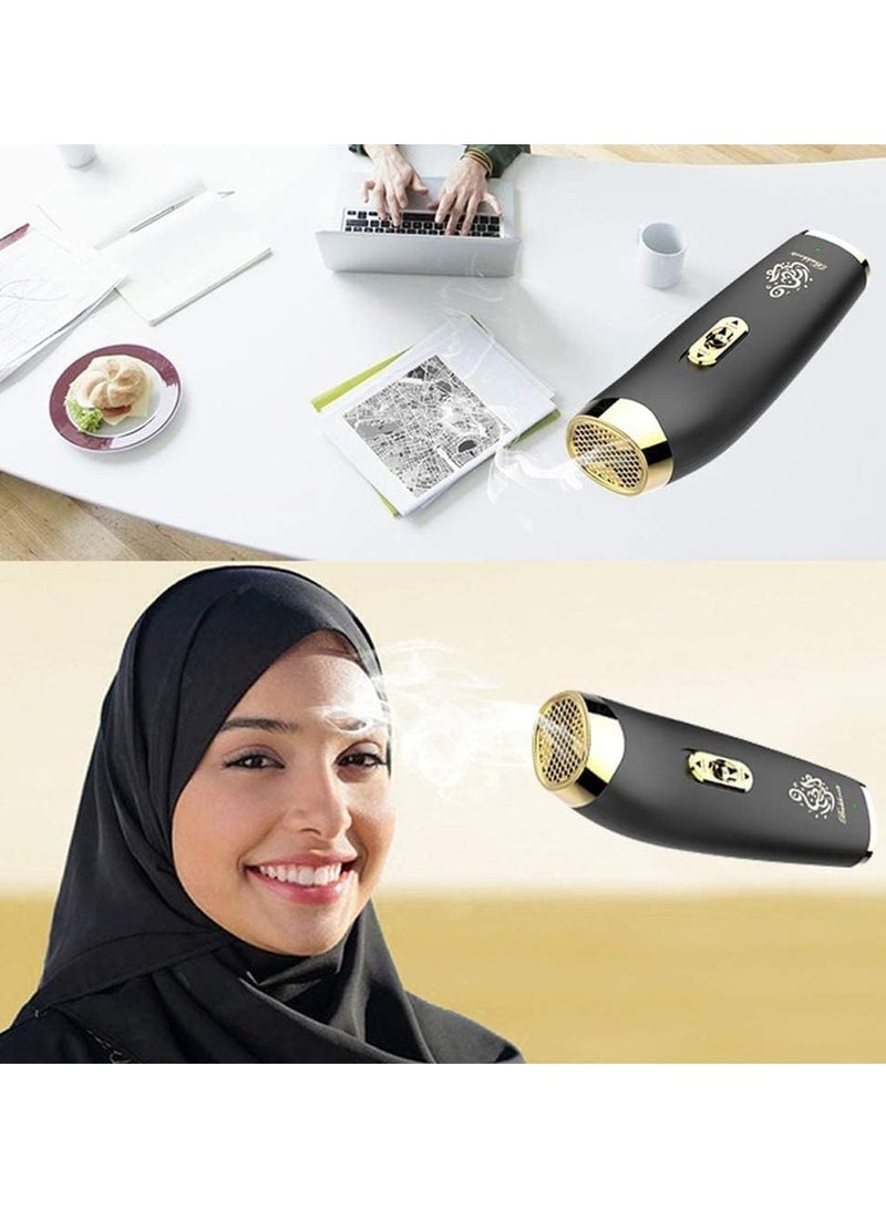 Bukhoor Electric Incense Diffuser Burner Black 19X8X7centimeter - Image 4