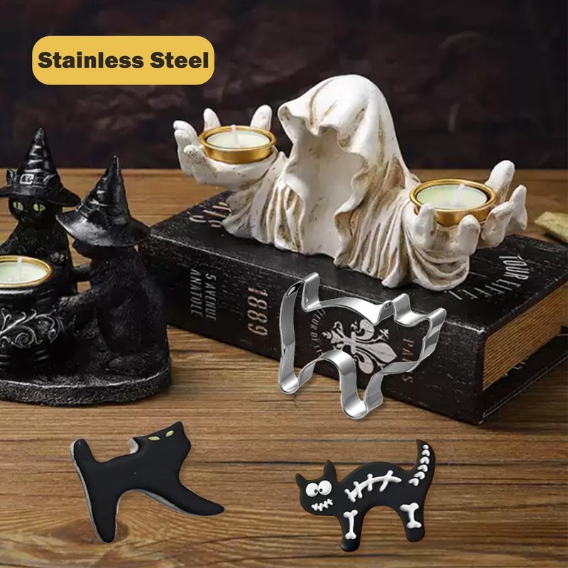 Maykito Halloween Cookie Cutter 3 Pieces - Pumpkin, Ghost, Bat - Image 3