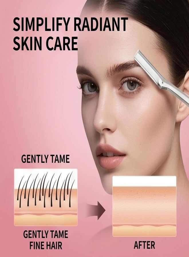 CLLFUU 20Pack Compatible with Tweezerman Facial Razor Refills,Replacement Blades Compatible with Tweezerman Dermaplane Refills. - Image 2
