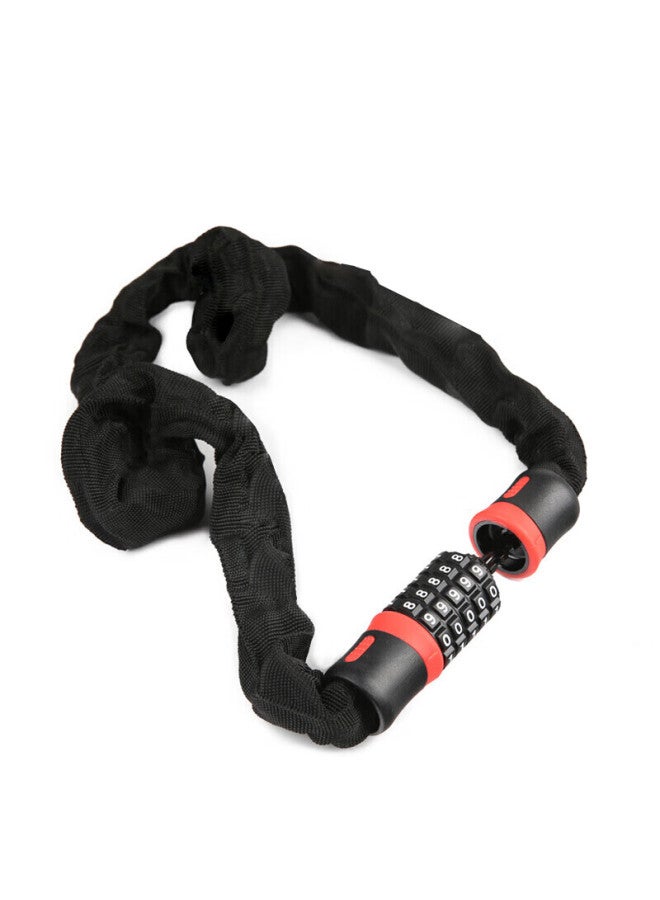 Hotun Combination Chain Lock, Bicycle Lock, Mountain Bike Lock, Electric Bike Lock, Glass Door Lock, Anti-theft Chain Lock, 0.6 Meters - Image 3
