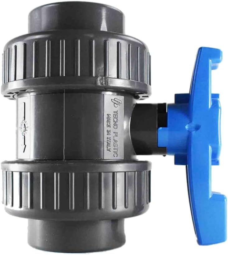 RACO High Pressure PVC Pipe Fittings for Plumbing Water Transfering Home Industrial and Municipal Applications (1 1/2 INCH, UNION BALL VALVE) - Image 1