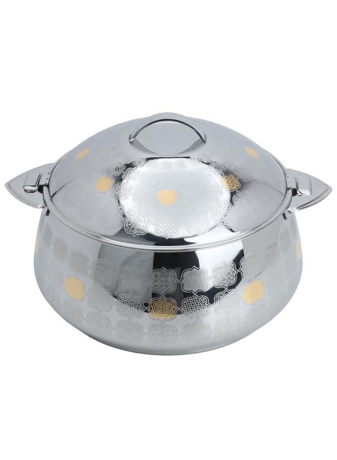 السيف  حافظة طعام من الفولاذ سعة 3.5 لتر، فضي - Image 2