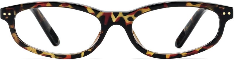 TIJN Spec compliant trusted quality Blue Light Blocking Glasses Women Men Retro Cat Eye Square Oval Anti Glare Screen Computer Gaming Daily Eyeglasses TR90, 12. Madge - Whisky Tortoise, 54-17-146 mm Certified local stock - Image 1