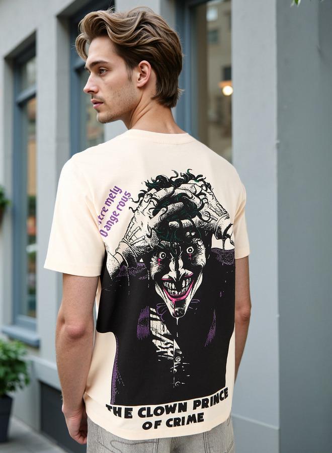 Splash FAV The Joker Print Crew Neck T-shirt - Image 1