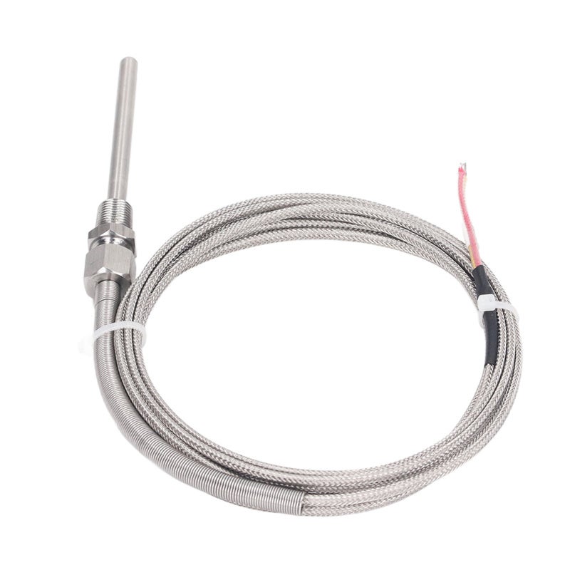 DTC K Type Thermocouple Probe 2m Wire 5mm Diameter ±1℃ High Accuracy -100℃ to 1250℃ Wide Range Temperature Sensor with Corrosion Resistance for Chemistry and Metallurgy - Image 4