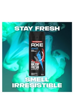 Axe Pack Of 3 Axe Adrenalin Mandarin And Sandalwool Scent 150ml  - Image 5