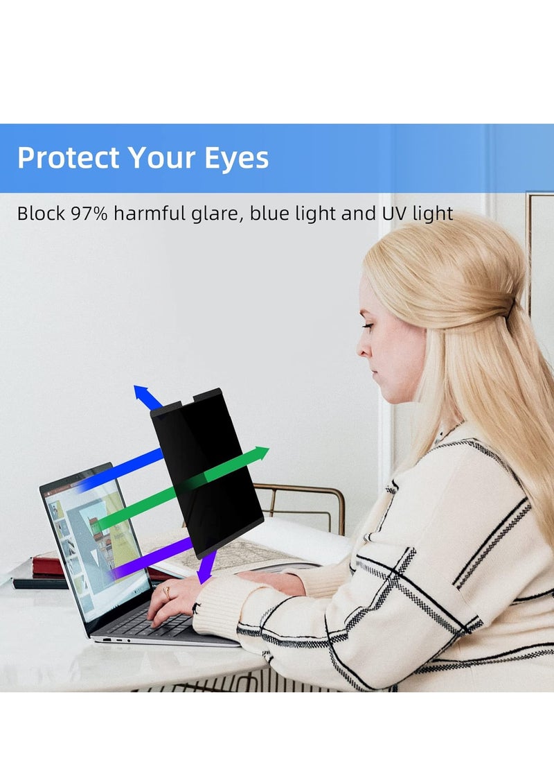 Magnetic Privacy Filter Compatible with Microsoft Surface Pro 11(2024)/Surface Pro 10(2024)/ Surface Pro 9 (2022) / Pro 8 (2021) / Pro X (2021, 2019), 13 Inch Removable Anti-Peeping Glare Blue Light Privacy Screen Protector  - Image 5