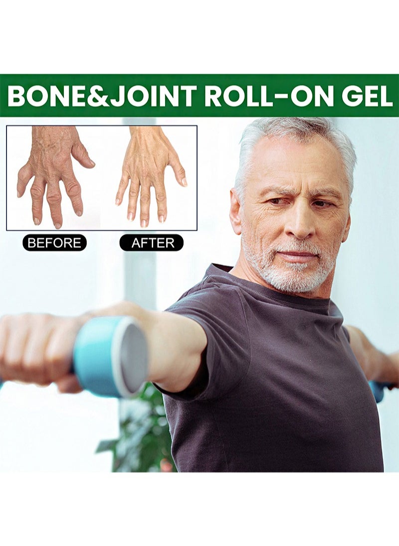 2 Pieces Of Roll-On Bone & Joint Gel，Relief The Pain，Muscle Soreness, Neck Pain And Shoulder Pain Relief
