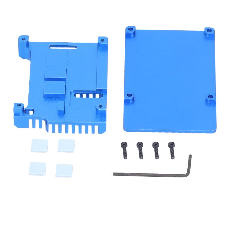 Aluminum Alloy Cooling Case for 4B Model Microcomputer Heat Dissipation Enclosure - Image 4