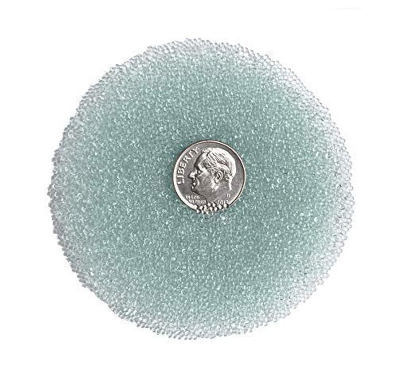 Glass Beads for Weighted Blankets  Crafts 25 LBS Great EcoAlternative to Poly Plastic Pellets for Blanket Filler Lap Pads Crossfit Weights Reborn Doll Stuffing