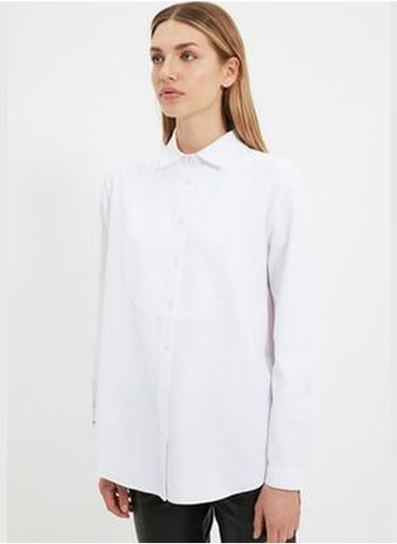 X Sagaza Studio White Woven Shirt TPRAW22GO1061 - pzsku/ZCB13C055135F4BE08251Z/45/_/1704142081/ccd9de5e-8184-405a-8e4e-7167f0f5c247