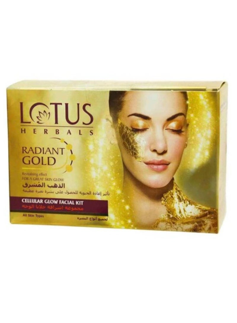 Lotus Lotus Herbals Gold Diamond Combo Facial Kit 