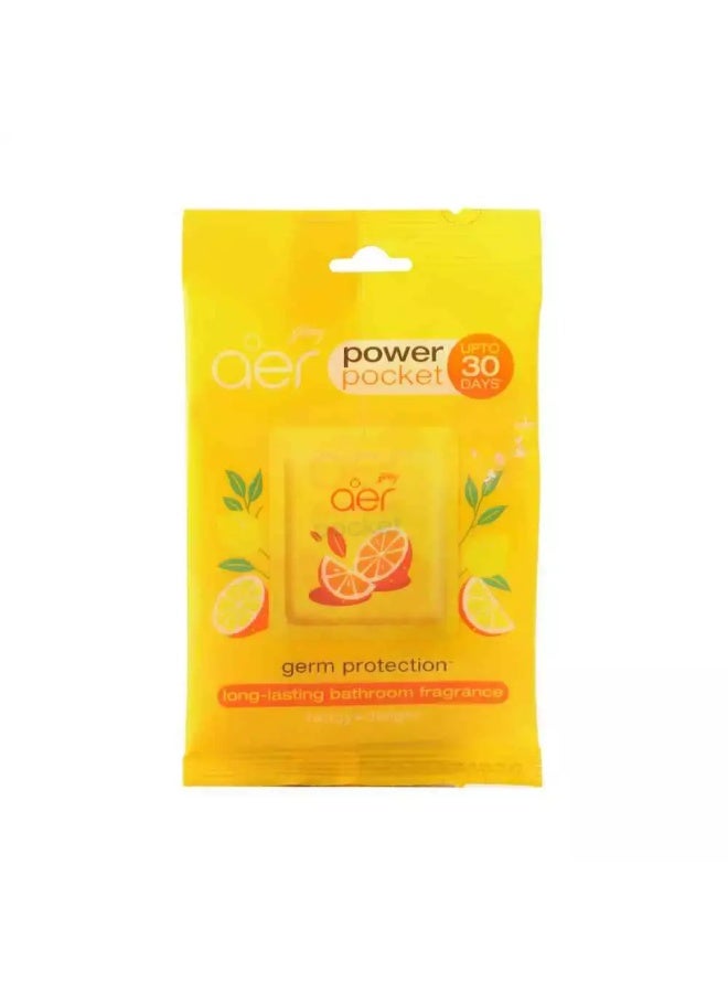 Godrej Godrej Aer Power Pocket Germ Protection Long-lasting Bathroom Fragrance- 10gms - Image 1