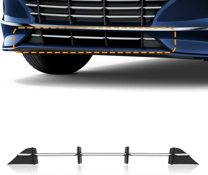 TODO Front Bumper Lower Grille for 2020-2023 Hyundai Sonata SE Hybrid - Image 1