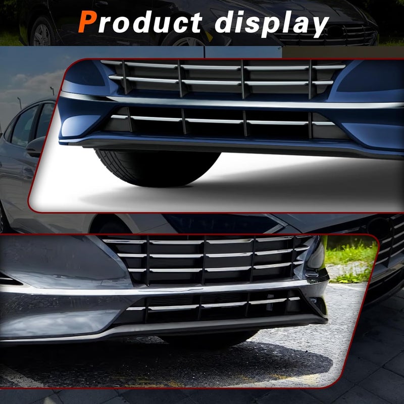 TODO Front Bumper Lower Grille for 2020-2023 Hyundai Sonata SE Hybrid - Image 5