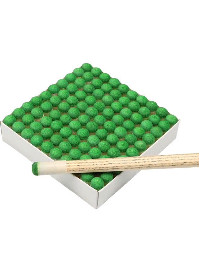 INVUI Pool Cue Tip Covers, Black 8 Small Tips, Snooker Billiard Cue Tips, 10Mm, 100 Pieces - Image 2